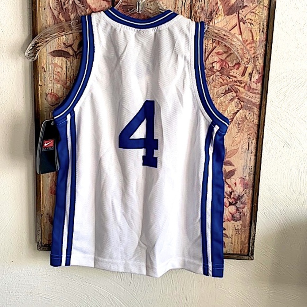 DUKE BASKETBALL JERSEY NIKE TEAM DUKE BLUE DEVILS NWT BASKETBALL JERSEY KIDS 6 - Picture 3 of 10
